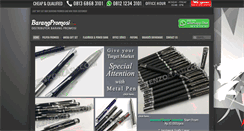 Desktop Screenshot of barangpromosi.com